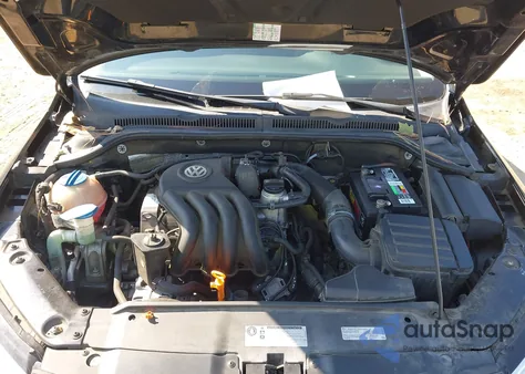 2013 Volkswagen Jetta 2.0L S из США, поврежденный, VIN 3VW2K7AJ3DM217853